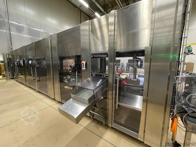 Buhmann Yaskawa, Nordson Repackaging line (2016) Buhmann Umpackanlage