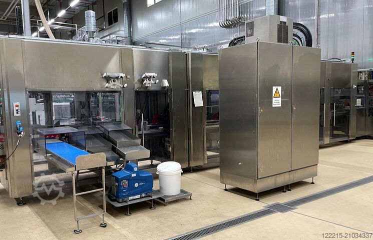 Buhmann Yaskawa, Nordson Repackaging line (2016) Buhmann Umpackanlage