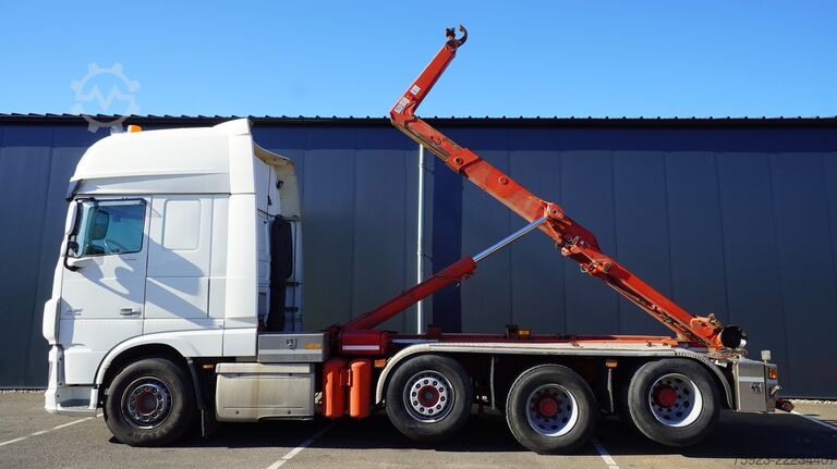 Hakenarmsystem DAF XF 460 – 8x2 hooklift truck