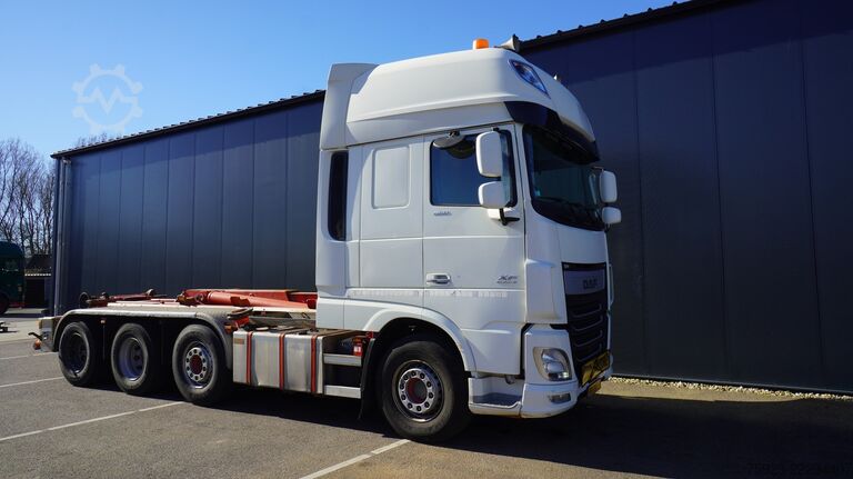 Hakenarmsystem DAF XF 460 – 8x2 hooklift truck