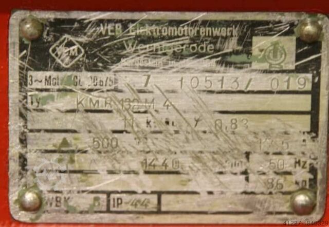 Electric motor 11 kW 1440 Rpm VEM KMR132M4