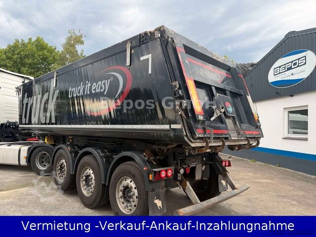 Tipper semitrailer SCHMITZ CARGOBULL SKI 24SL 7.2 - Alukasten 30 m3-L:5112kg