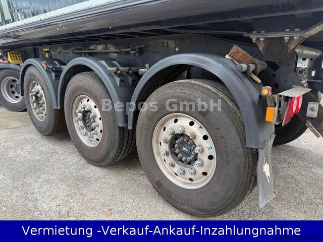 Tipper semitrailer SCHMITZ CARGOBULL SKI 24SL 7.2 - Alukasten 30 m3-L:5112kg