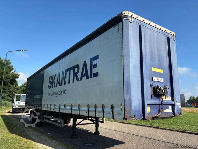 Curtain sided Pacton T2-001 Kooiaap /  BPW Axles / Liftaxle / Steering