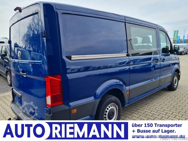 Panel van VW Crafter 35 Kasten Plus Doka mixto NAVI AHK 6 Sitzer