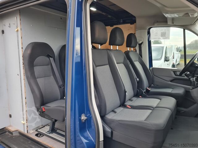 Panel van VW Crafter 35 Kasten Plus Doka mixto NAVI AHK 6 Sitzer