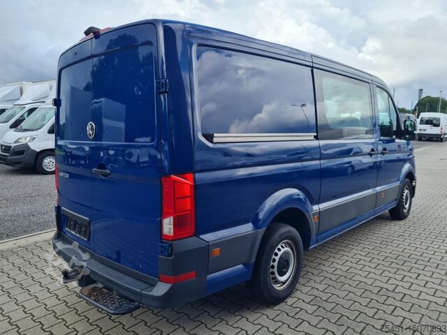 Panel van VW Crafter 35 Kasten Plus Doka mixto NAVI AHK 6 Sitzer