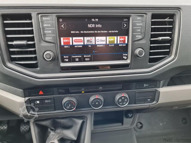 Panel van VW Crafter 35 Kasten Plus Doka mixto NAVI AHK 6 Sitzer