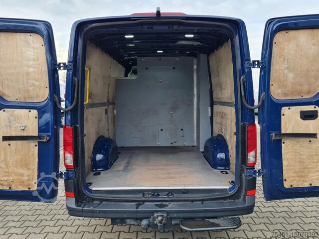 Panel van VW Crafter 35 Kasten Plus Doka mixto NAVI AHK 6 Sitzer