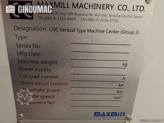 MAXMILL HQ-1260 MAXMILL HQ-1260