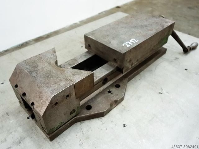 Hydraulic machine vice  