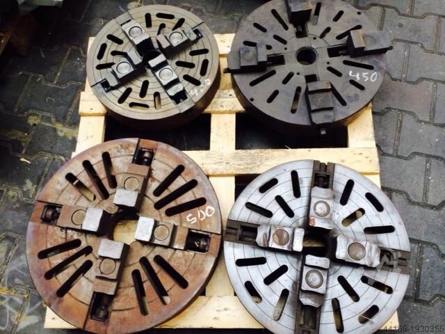 Schweissdrehtisch, Backenfutter