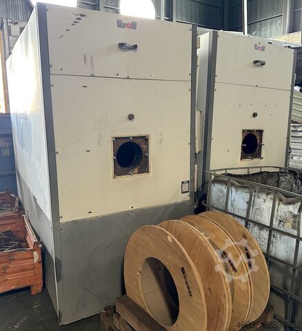 2 units stationary warm air heater Kroll 730 S-300