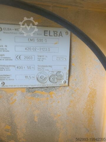 Stationary concrete mixer ELBA EMC 38 B III VAS