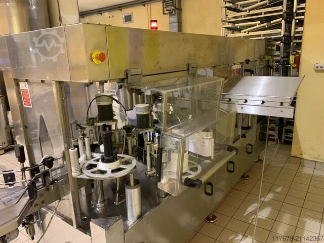 Verwendeter Omar 2010 Trocknungs-, Verkapselungs- und Beschriftungsmonoblock – 1500 bph Omar Srl SMPH2