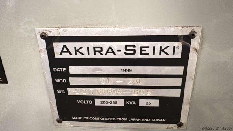CNC-Drehmaschine Akira Seiki SL-30