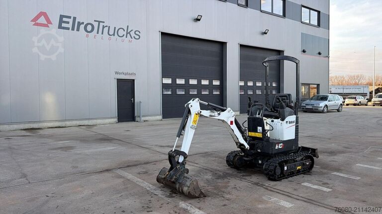 Minibagger Bobcat E10 Z (BE MACHINE / 438H / MIN WIDTH 0.73M / TO...