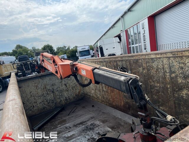 Swap body trailer  Ferro Container*Atlas Kran*Schrottgreifer*23m³