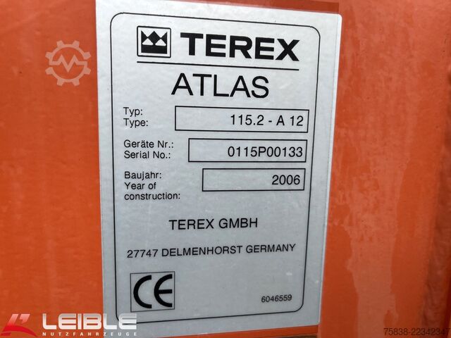 Swap body trailer  Ferro Container*Atlas Kran*Schrottgreifer*23m³