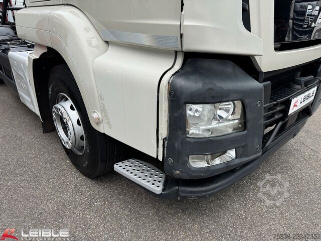 Roll-off tipper truck MAN TGS 26.460 6x2*Meiller RS21.65*Lift-Lenk*165tkm*
