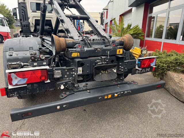Roll-off tipper truck MAN TGS 26.460 6x2*Meiller RS21.65*Lift-Lenk*165tkm*