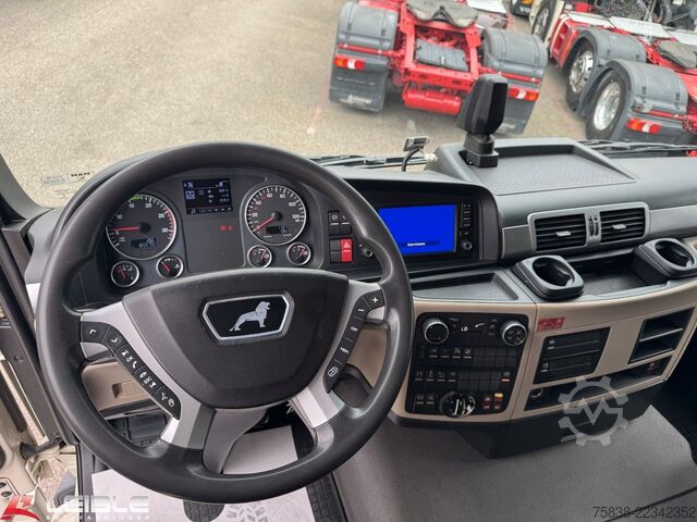 Roll-off tipper truck MAN TGS 26.460 6x2*Meiller RS21.65*Lift-Lenk*165tkm*