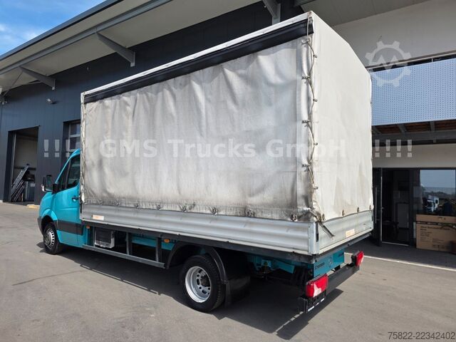 Curtain sider van MERCEDES-BENZ Sprinter 516 / 4,3m Plane / E5 / Klima