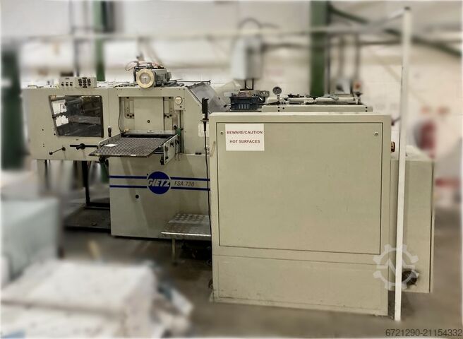 Heißfolienpräge­maschine Gietz FSA 720