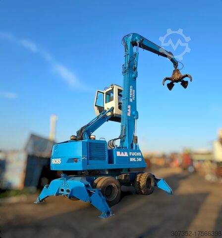 Fuchs MHL 340 material handler (spider loader) Fuchs MHL 340