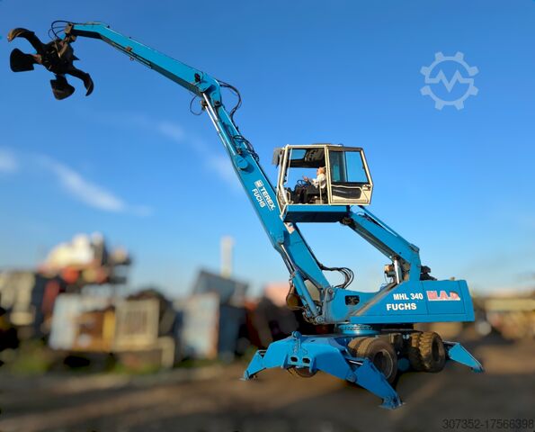 Fuchs MHL 340 material handler (spider loader) Fuchs MHL 340
