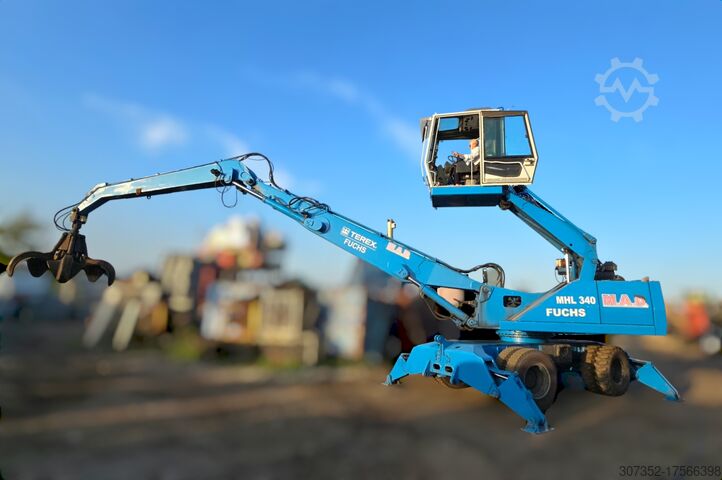 Fuchs MHL 340 material handler (spider loader) Fuchs MHL 340