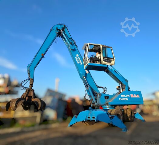 Fuchs MHL 340 material handler (spider loader) Fuchs MHL 340