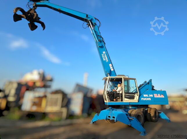 Fuchs MHL 340 material handler (spider loader) Fuchs MHL 340