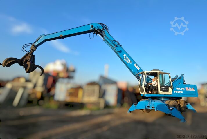 Fuchs MHL 340 material handler (spider loader) Fuchs MHL 340