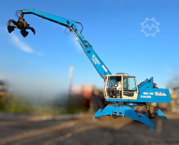 Fuchs MHL 340 material handler (spider loader) Fuchs MHL 340