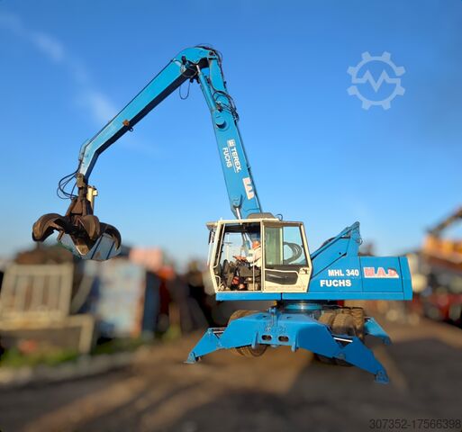 Fuchs MHL 340 material handler (spider loader) Fuchs MHL 340