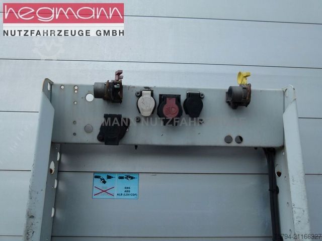 Open semitrailer with tarp SCHMITZ CARGOBULL SCS 24/L-13.62 EB, Liftachse, SA Scheibe, DE