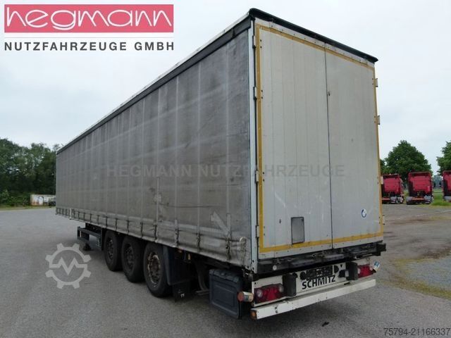 Open semitrailer with tarp SCHMITZ CARGOBULL SCS 24/L-13.62 CEB, LASI, Lift.,  Coilwanne, DE