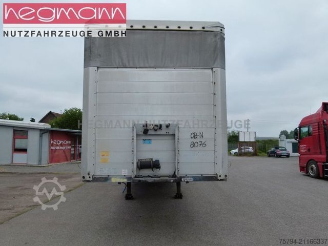 Open semitrailer with tarp SCHMITZ CARGOBULL SCS 24/L-13.62 CEB, LASI, Lift.,  Coilwanne, DE