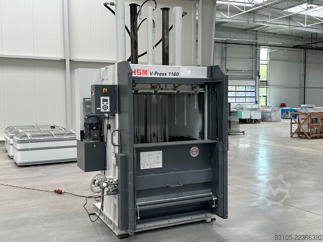 Vertikale Ballenpressen HSM V-Press 1160 HSM V-Press 1160 Plus