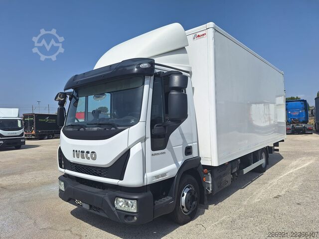 Kastenwagen aus Sperrholz mit Ladebordwand Iveco Eurocargo ML75E19P
