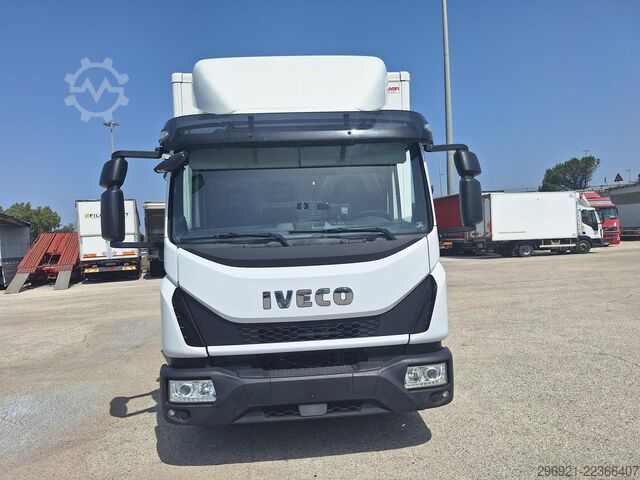 Kastenwagen aus Sperrholz mit Ladebordwand Iveco Eurocargo ML75E19P