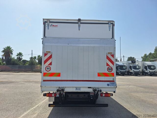 Kastenwagen aus Sperrholz mit Ladebordwand Iveco Eurocargo ML75E19P