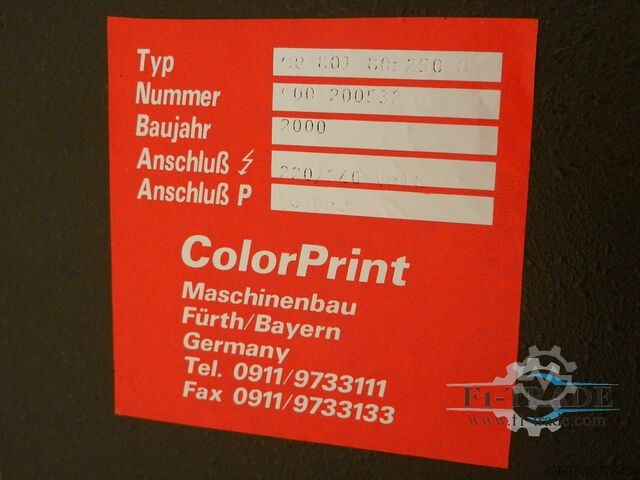 Tampondruckmaschine / Pad Printing ColorPrint CP