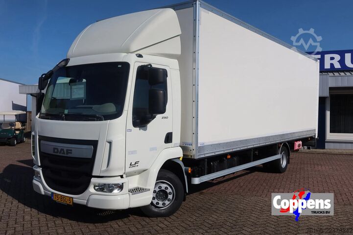 Curtain sided DAF LF 250 LF250 FA Schuifzeil +Dhollandia 1500 kg