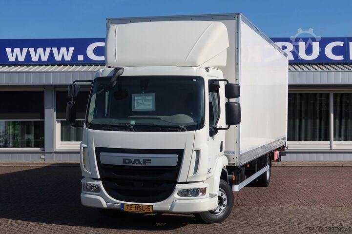 Curtain sided DAF LF 250 LF250 FA Schuifzeil +Dhollandia 1500 kg