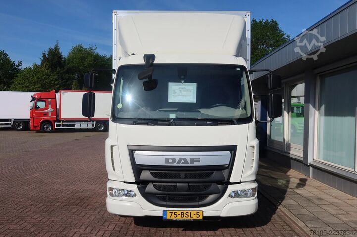 Curtain sided DAF LF 250 LF250 FA Schuifzeil +Dhollandia 1500 kg