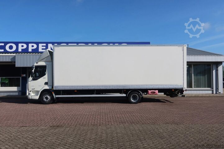 Curtain sided DAF LF 250 LF250 FA Schuifzeil +Dhollandia 1500 kg