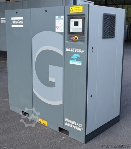 Screw compressor GA45VSDFF Atlas Copco GA45VSDFF
