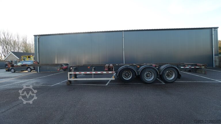 Container transportation Burg Container transport trailer